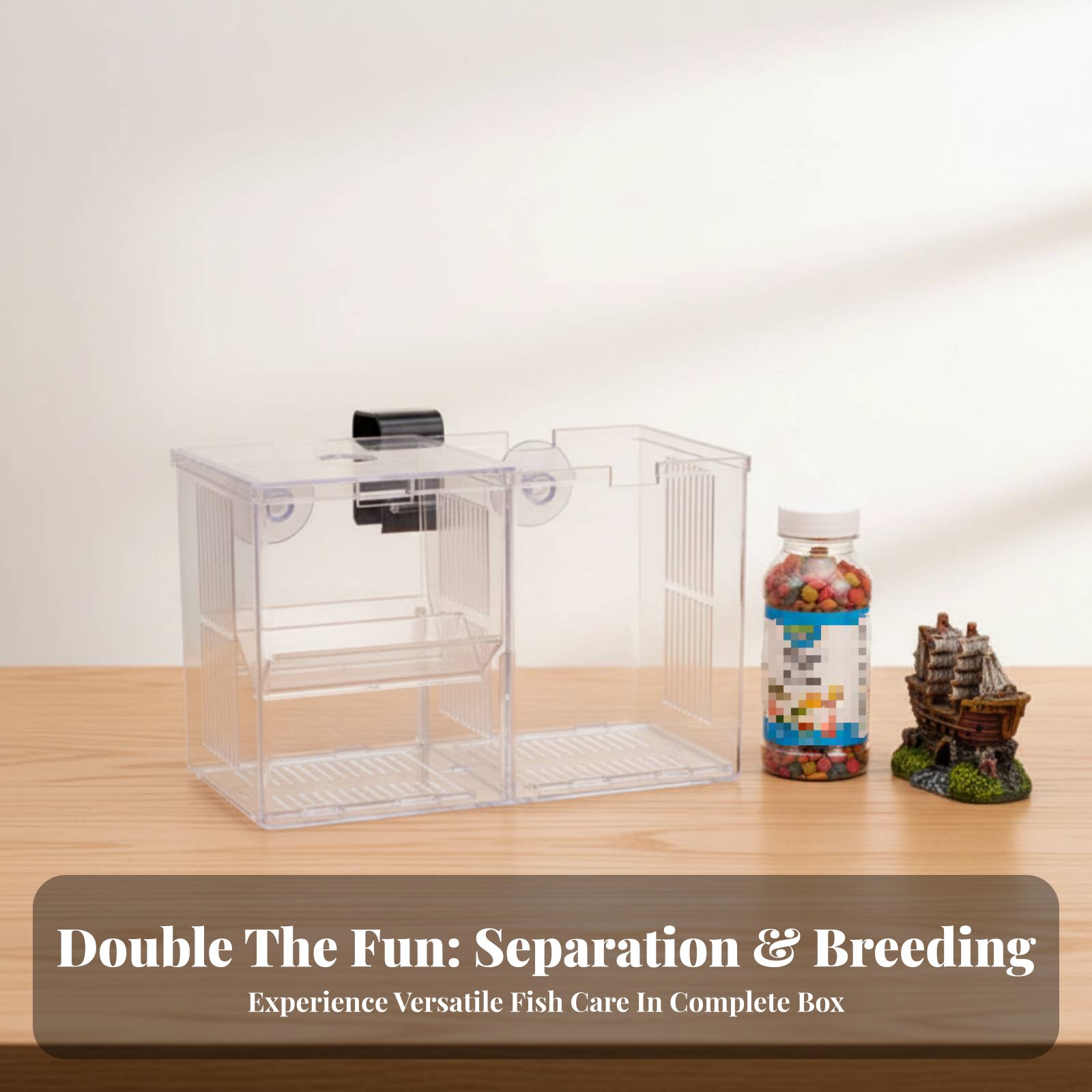 Aquarium Fish Breeding - Aquatic Habitat Hatchery Box Protects Fry
