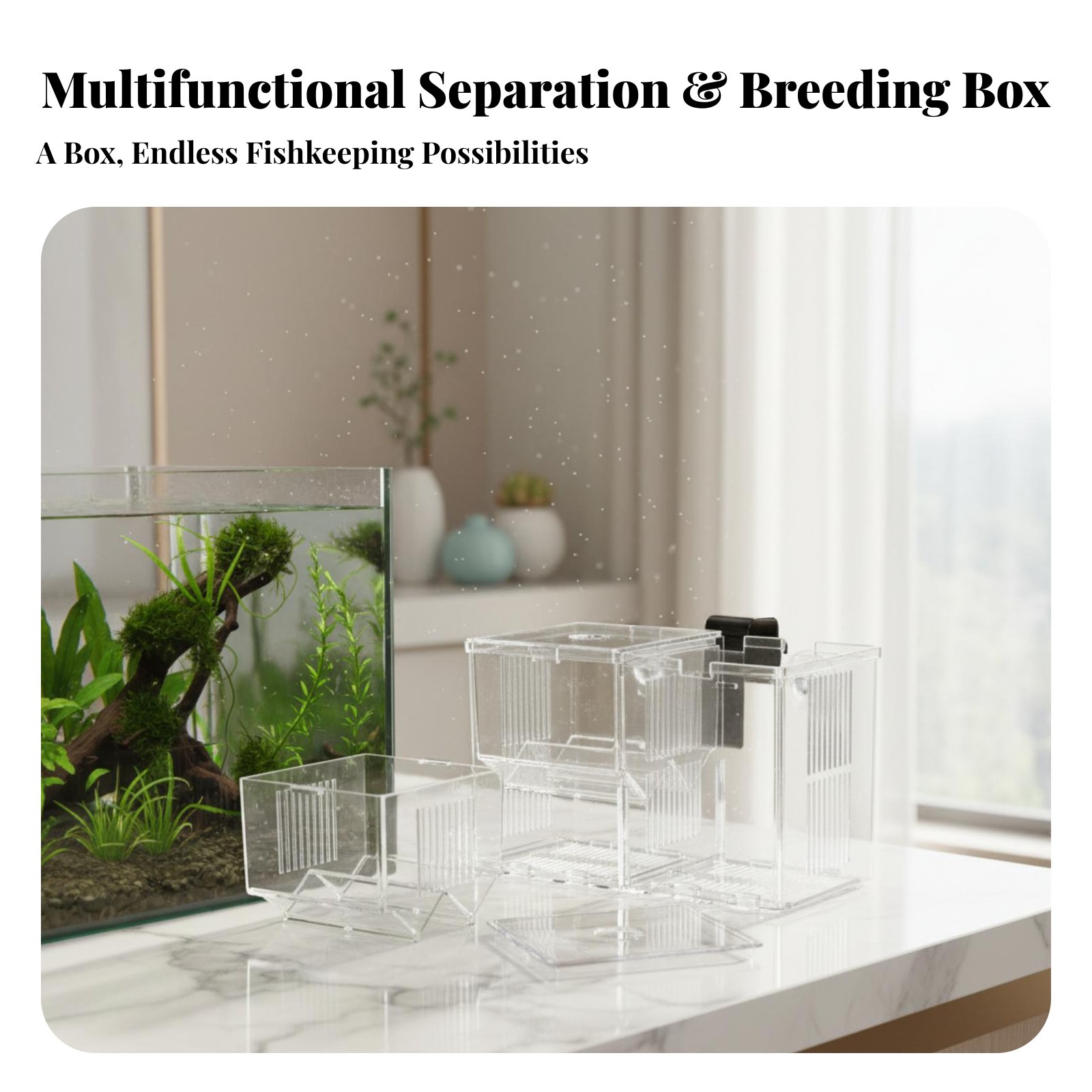 Aquatic Habitat Hatchery Box P - Aquarium Fish Breeding recension och pris