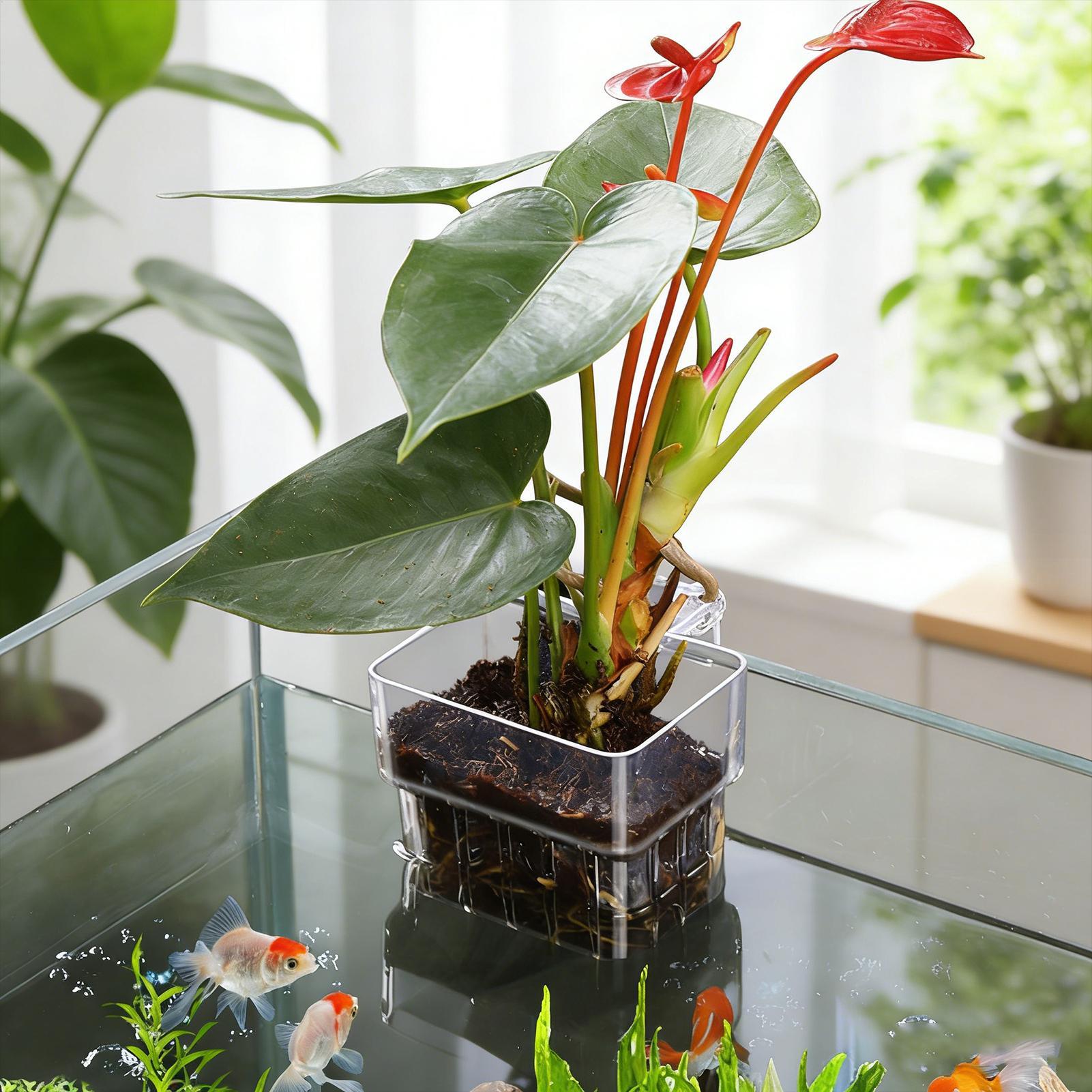 Transparent Hangable Aquarium  - Aquarium Fish Names recension och pris