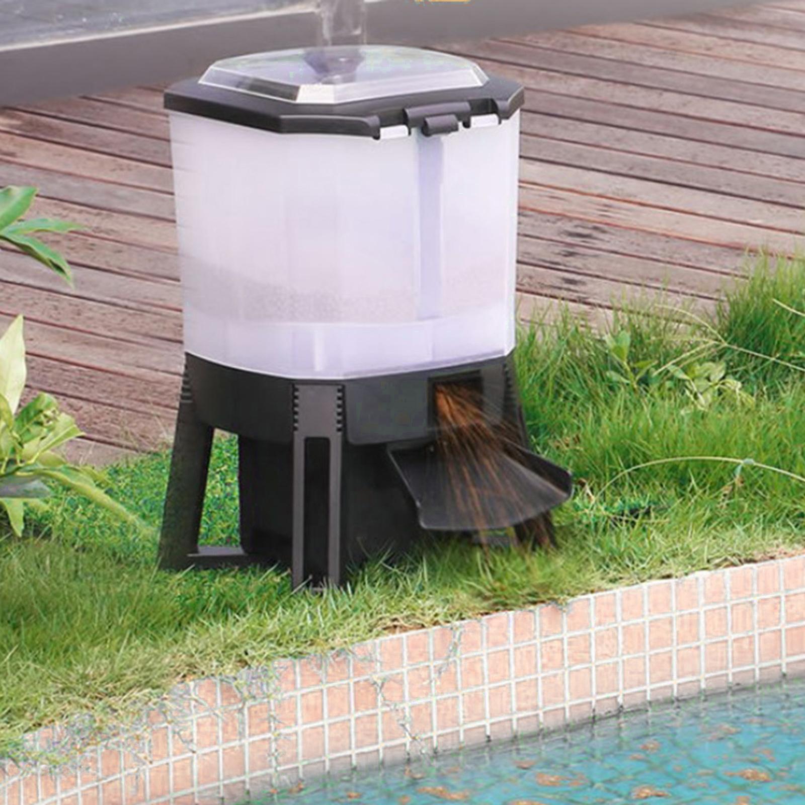 6L Adjustable Solar Automatic  - Aquarium Fish Koi recension och pris
