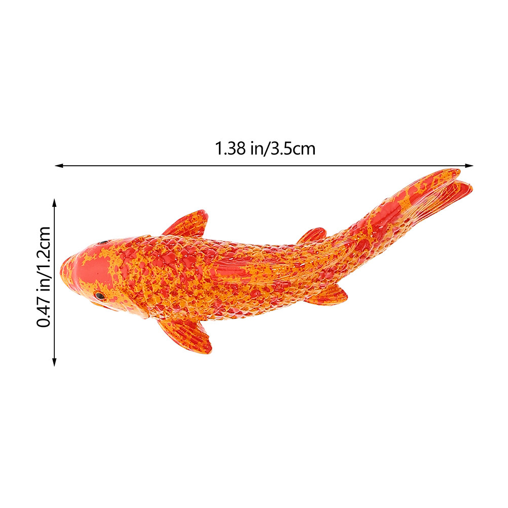 10Pcs Mini Koi Fish Decor Vibr - Aquarium Fish Koi recension och pris