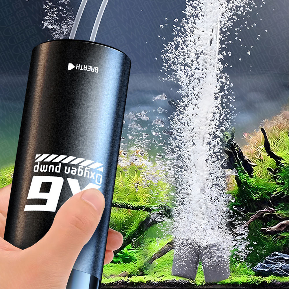 Portable Rechargeable Dual Pur - Wild Aquarium Fish recension och pris