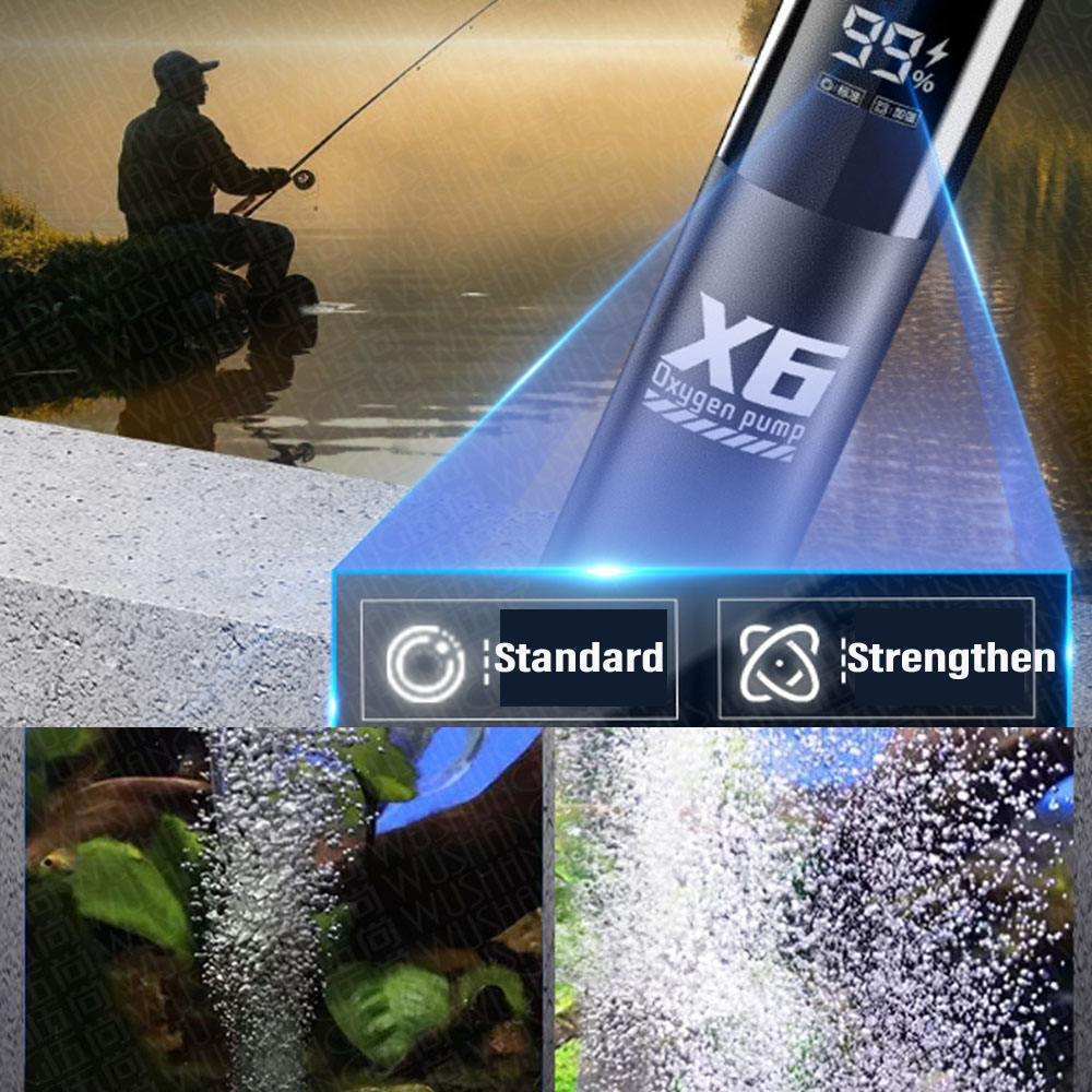 Portable Rechargeable Dual Pur - Wild Aquarium Fish recension och pris