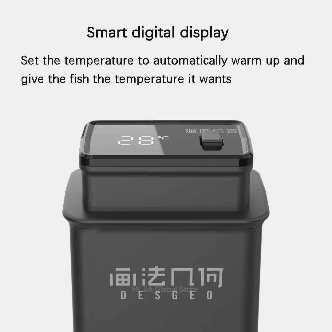 DESGEO 50W Smart Aquarium Heat - Aquarium Xiaomi recension och pris