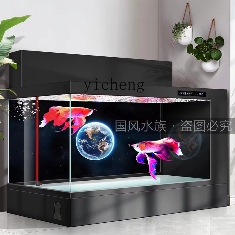 JX-27 fish tank aquarium doubl - Aquarium Fish Koi recension och pris