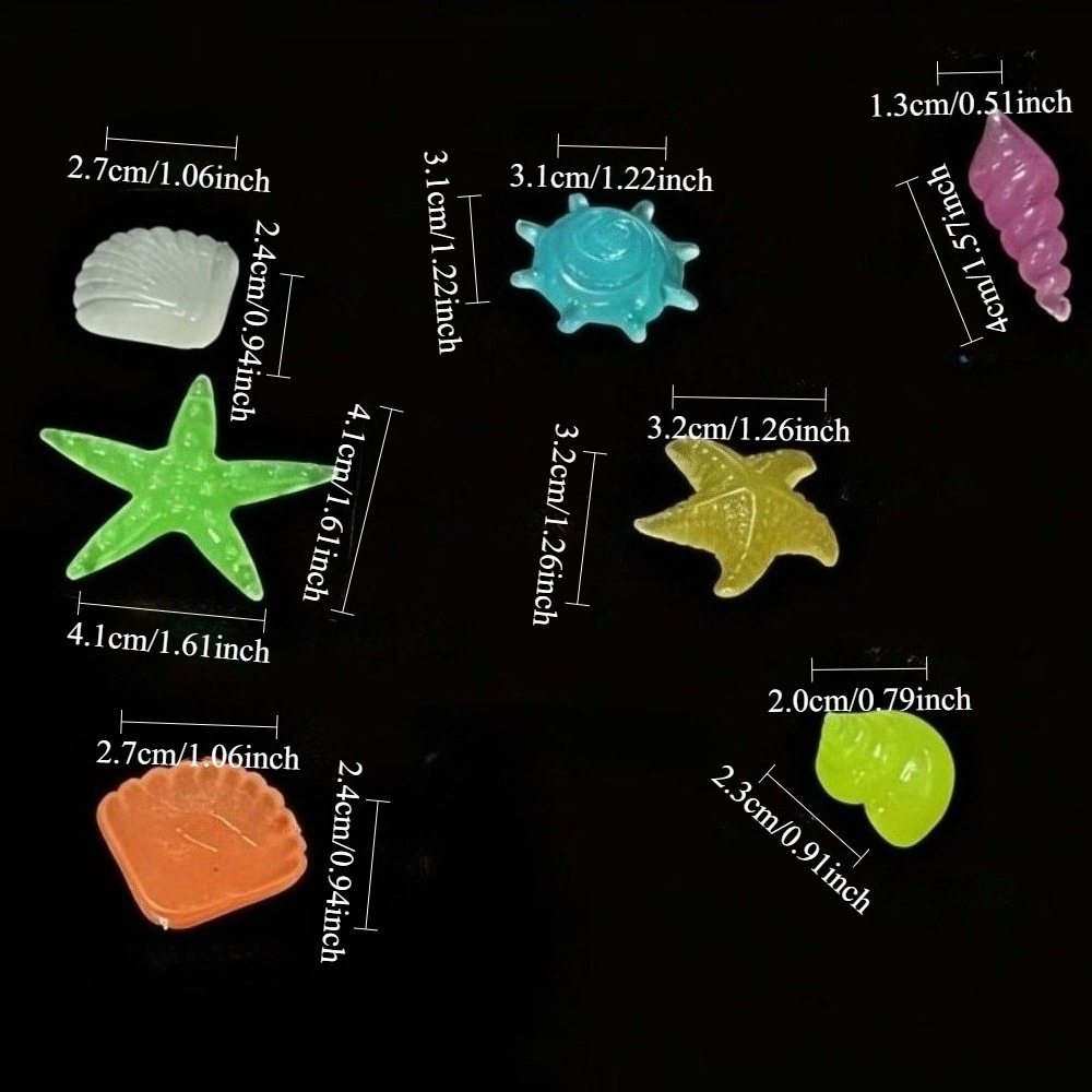Glowing Luminous Ocean Stones  - Aquarium Fish Colorful recension och pris