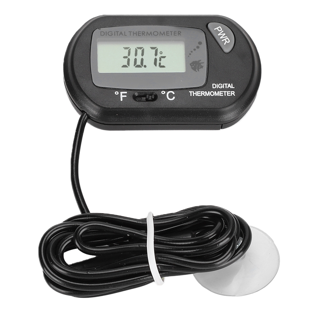 Digital LCD Sensor Aquarium Wa - Aquarium Fish Yellow And Black recension och pris