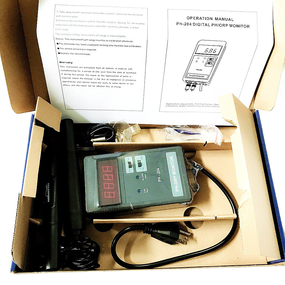 PH-204 Digital PH/ORP Meter wi - Aquarium Fish Online recension och pris