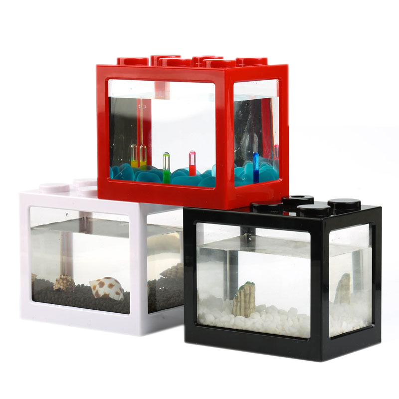 7 Color Mini Aquarium Betta Fi - Aquarium Fish Betta recension och pris