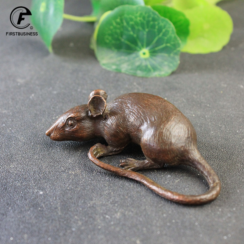 Heavy Brass BIG Rat Mouse Figu - Aquarium Fish Names recension och pris