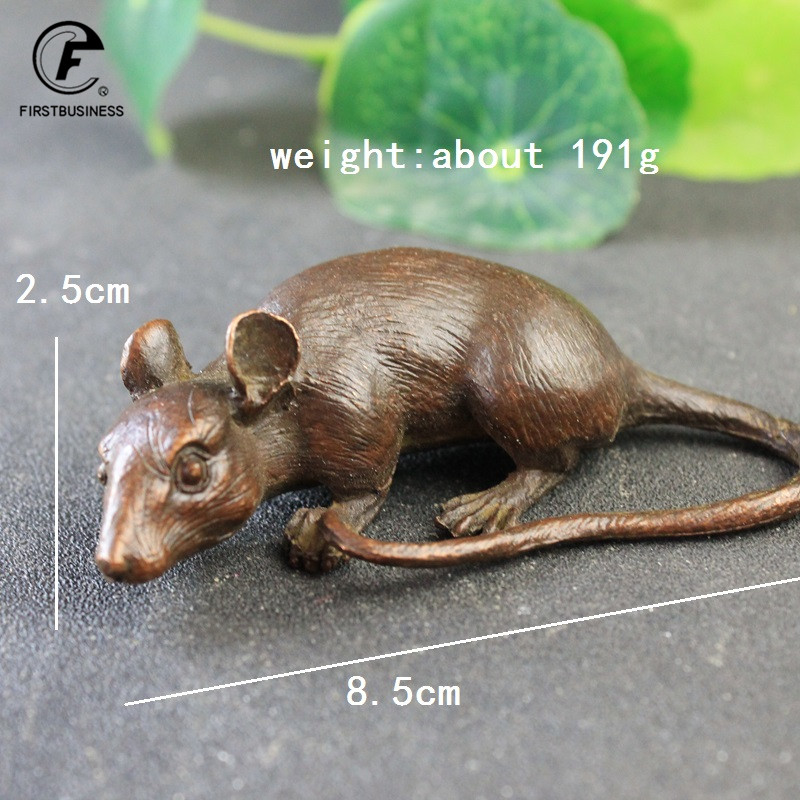 Heavy Brass BIG Rat Mouse Figu - Aquarium Fish Names recension och pris