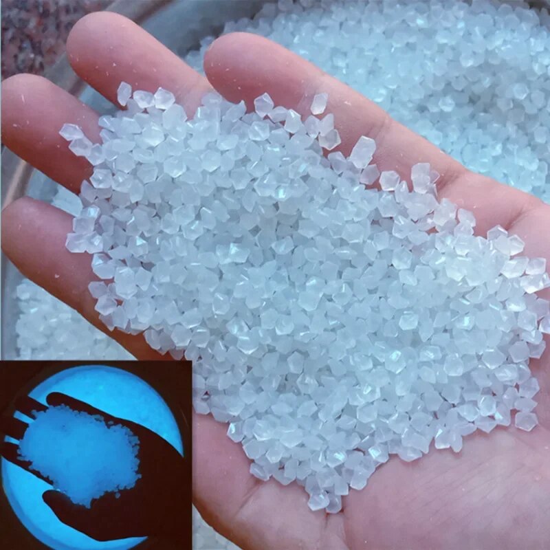 1000pcs 3-5mm Luminous Sand Gl - Aquarium Fish Names recension och pris