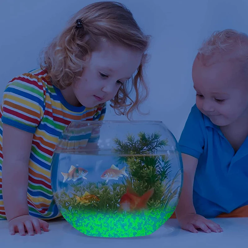 1000pcs 3-5mm Luminous Sand Gl - Aquarium Fish Names recension och pris