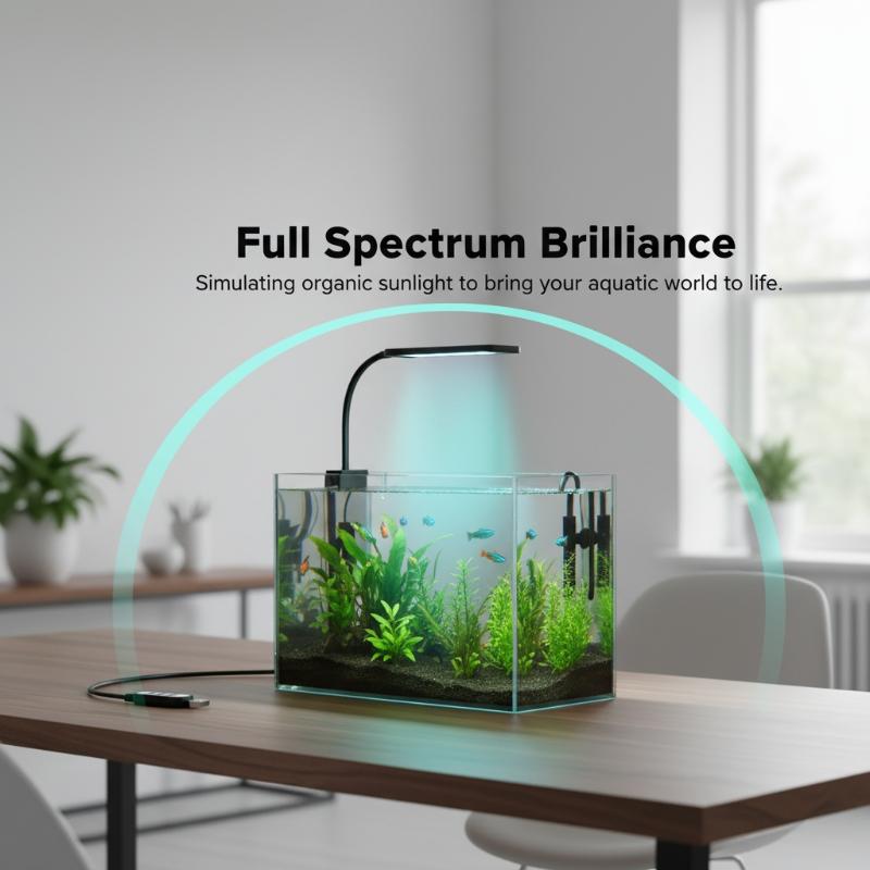 USB Aquarium Clip Light Flexib - Aquarium Fish Home recension och pris