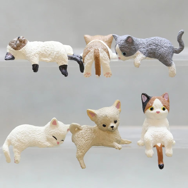 1Pc Cute Cartoon Cat PVC Home  - Aquarium Fish Names recension och pris