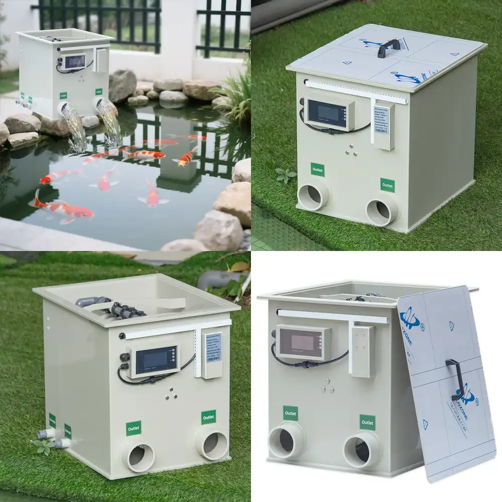 QihangRAS 5300 Gallon Koi Pond - Aquarium Fish Home recension och pris