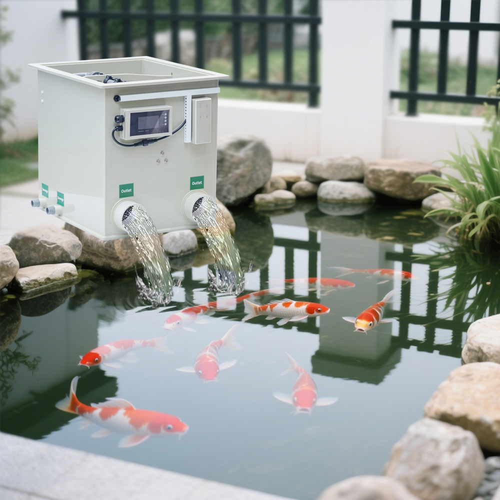 QihangRAS 5300 Gallon Koi Pond - Aquarium Fish Home recension och pris