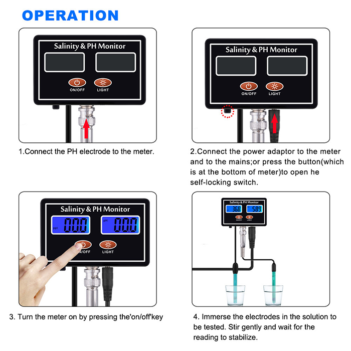 Online PH & Salinity Monitor 2 - Aquarium Fish Online recension och pris