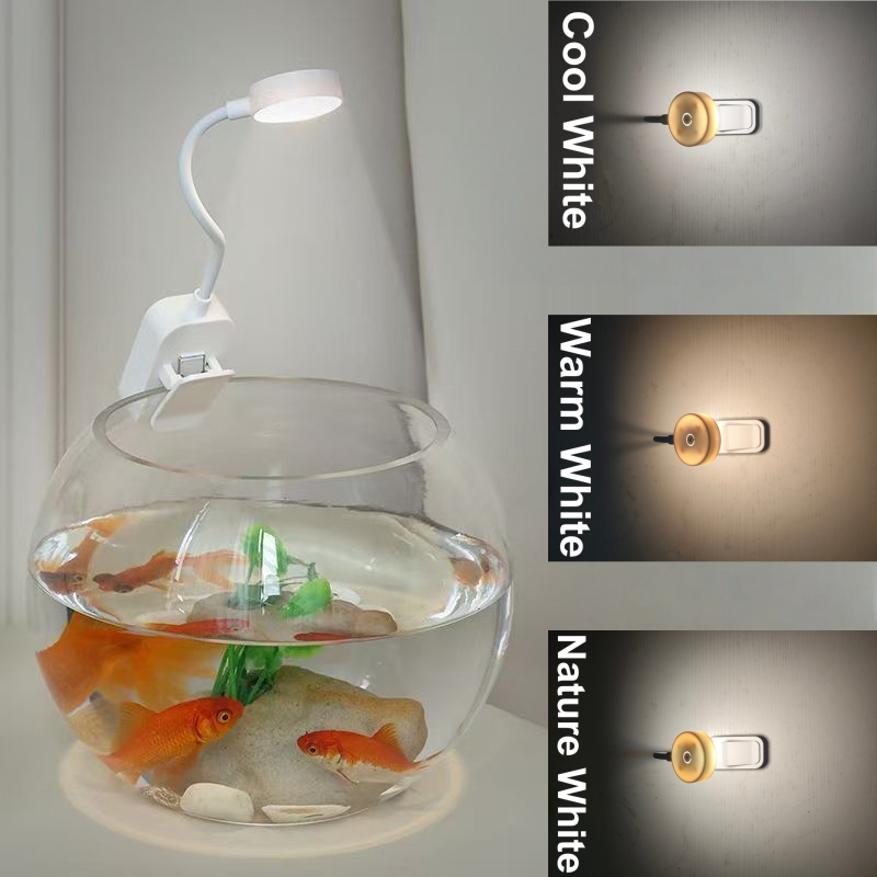 LED Aquarium Light Clip On Fis - Aquarium Fish Colorful recension och pris