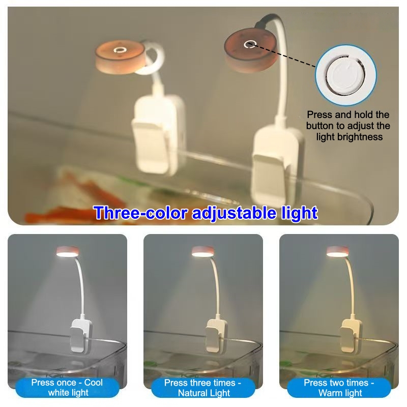 LED Aquarium Light Clip On Fis - Aquarium Fish Colorful recension och pris
