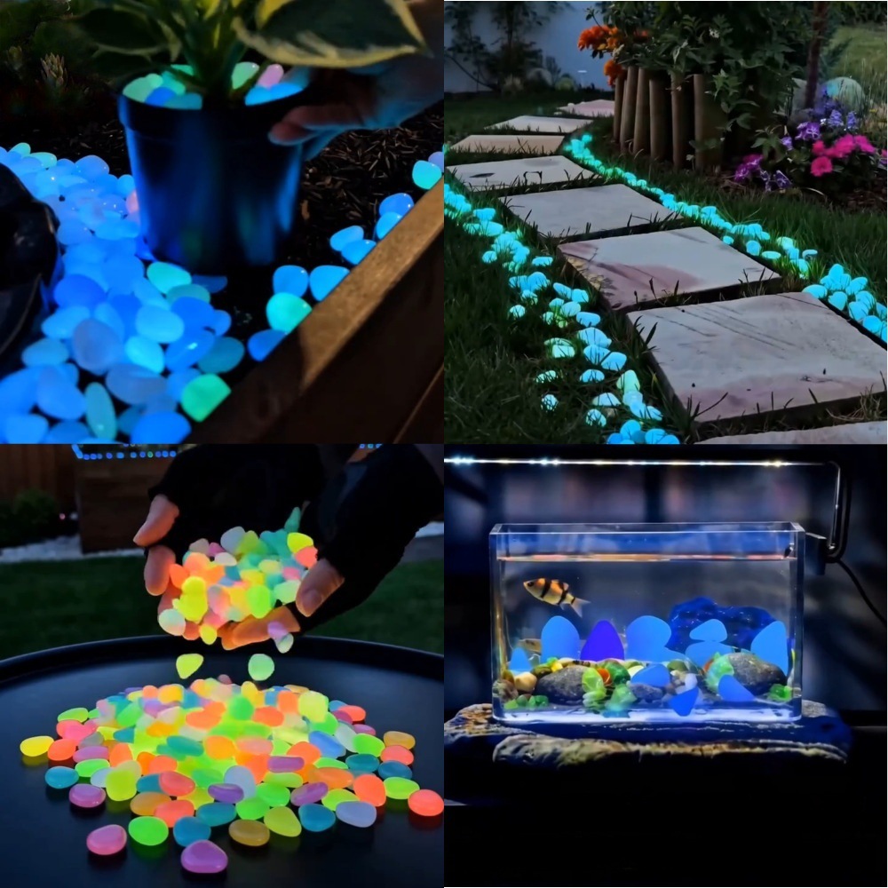 Colorful Glow In The Dark Lumi - Aquarium Fish Colorful recension och pris