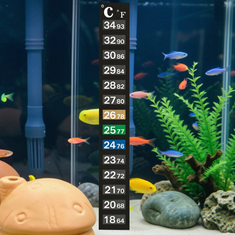 1/5 PCS High-Precision Thermom - Aquarium Fish Colorful recension och pris
