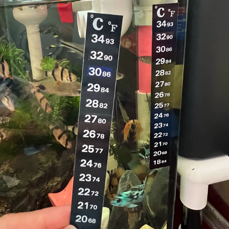 1/5 PCS High-Precision Thermom - Aquarium Fish Colorful recension och pris