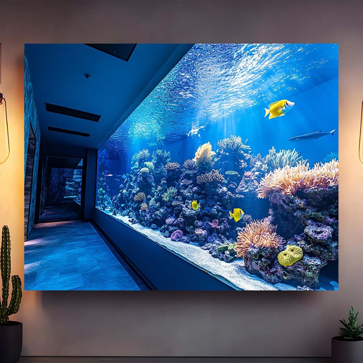 Vibrant Underwater Aquarium Ta - Aquarium Fish Colorful recension och pris
