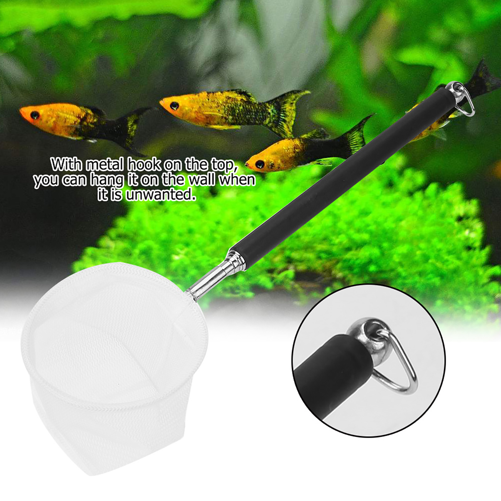 Adjustable Aquarium Fishing Ne - Aquarium Fish Net Small recension och pris