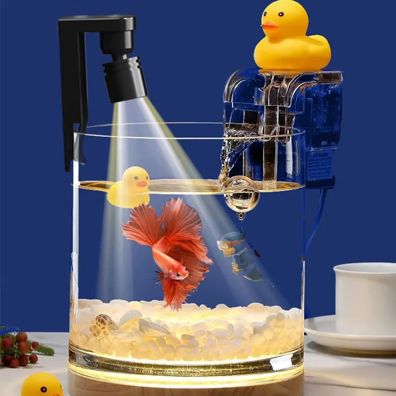 USB Clamp Light Waterproof Whi - Aquarium Fish Colorful recension och pris