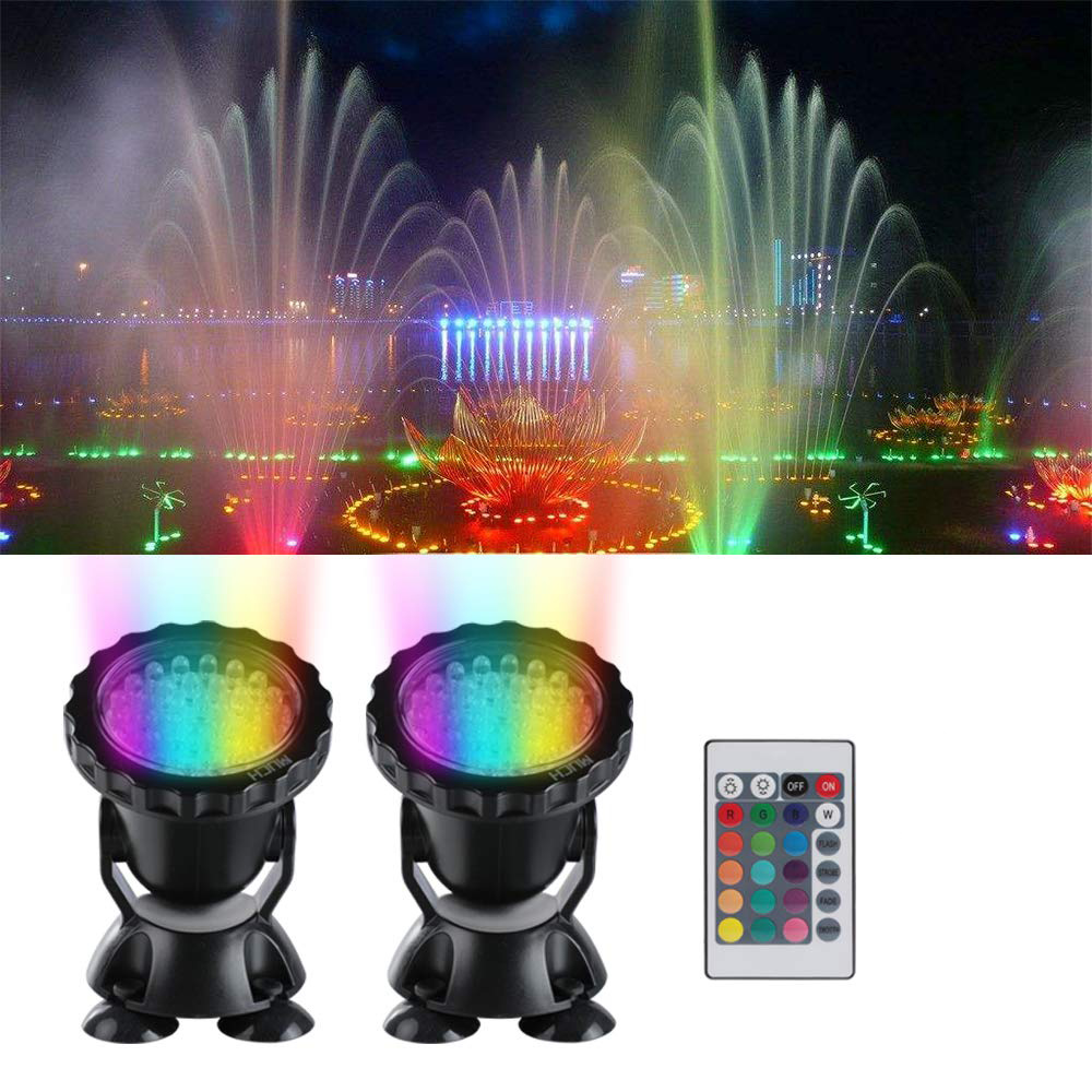 12V Submersible Pond Light Mul - Aquarium Fish Colorful recension och pris