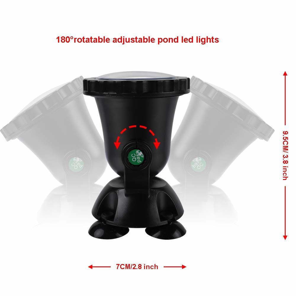 12V Submersible Pond Light Mul - Aquarium Fish Colorful recension och pris
