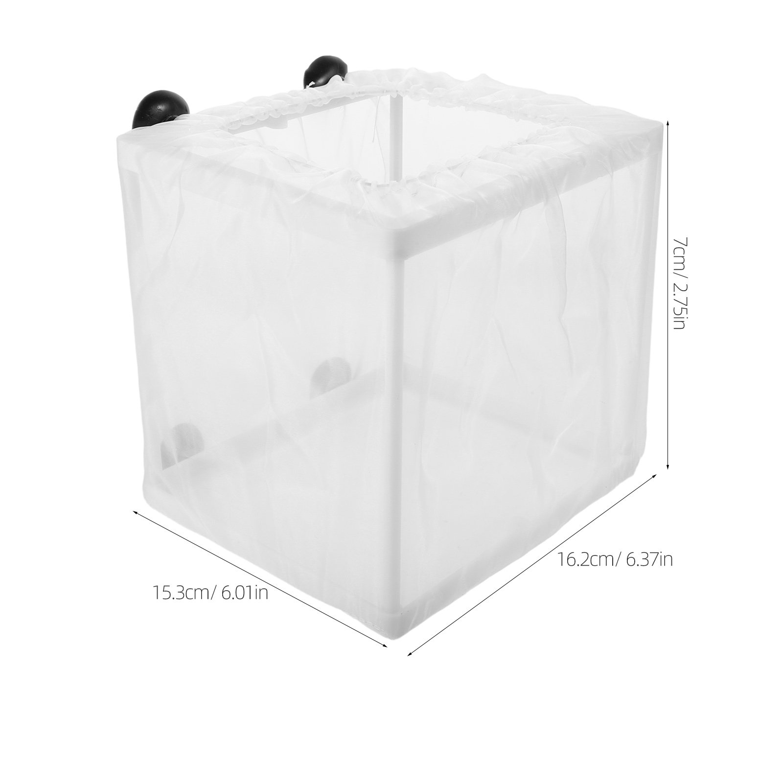 2Pcs Fish Breeding Isolation B - Aquarium Fish Net Small recension och pris