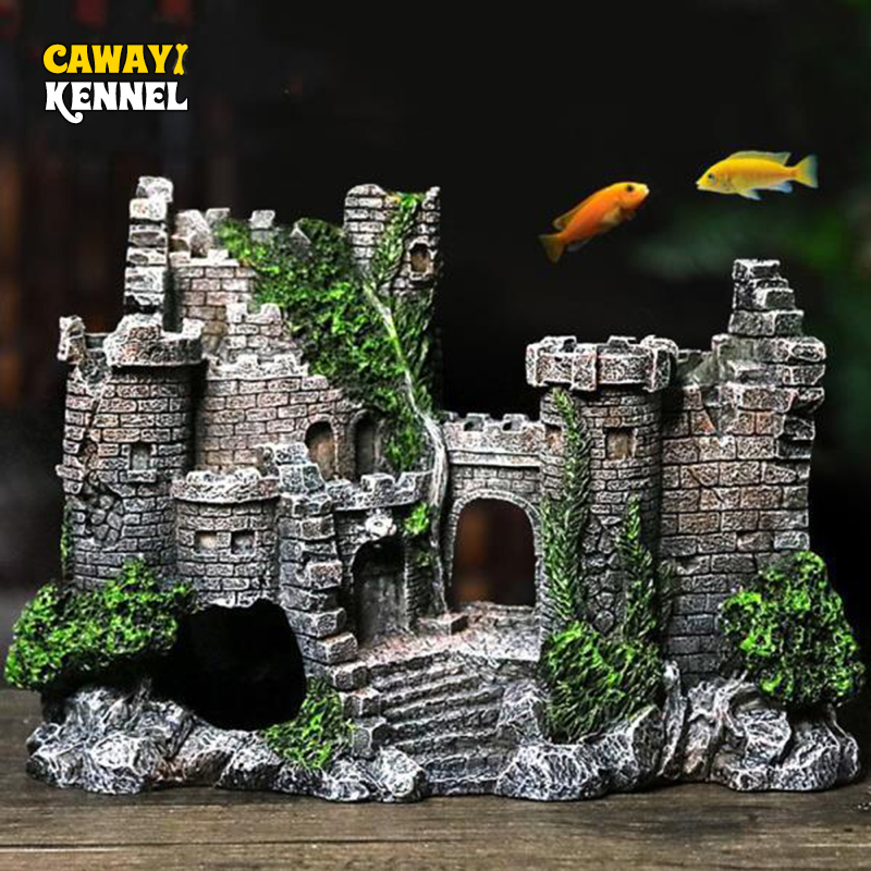 Random Color Creative Castle S - Aquarium Fish Names recension och pris
