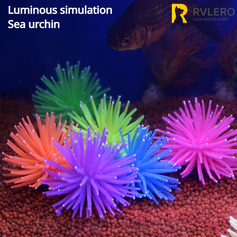 Luminous Simulation Sea Anemon - Aquarium Fish Names recension och pris