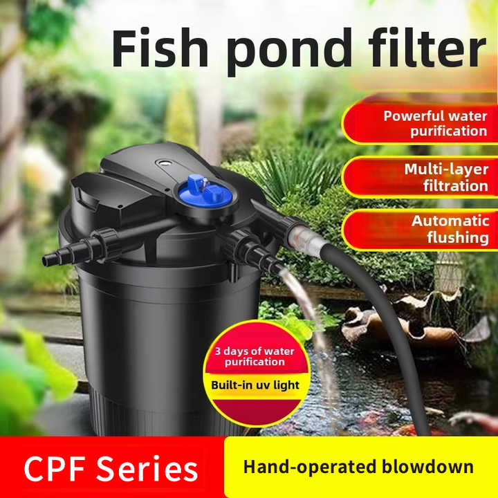 4000L/H Pond Filter with 9w UV - Aquarium Fish Koi recension och pris
