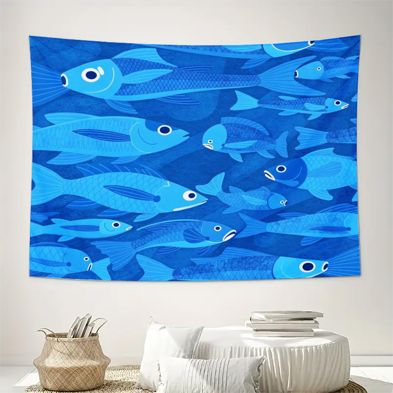 Nautical Fish Ocean Pattern Ta - Aquarium Fish Home recension och pris