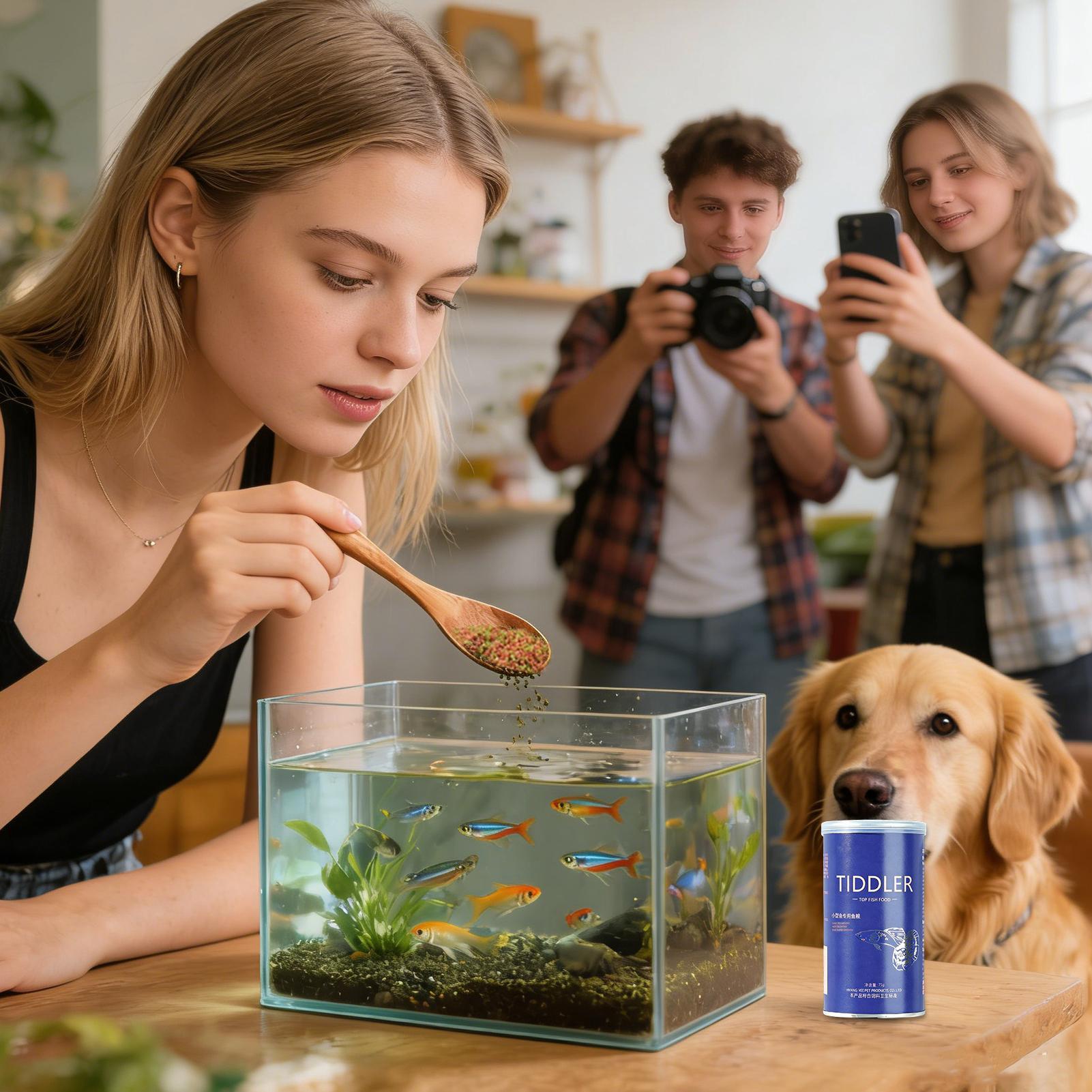 Fish Food Aquarium Feed Small  - Aquarium Fish Betta recension och pris