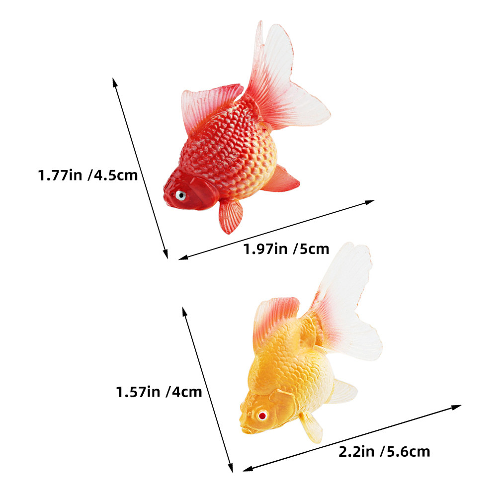 3Pcs Realistic Floating Koi Fi - Aquarium Fish Koi recension och pris