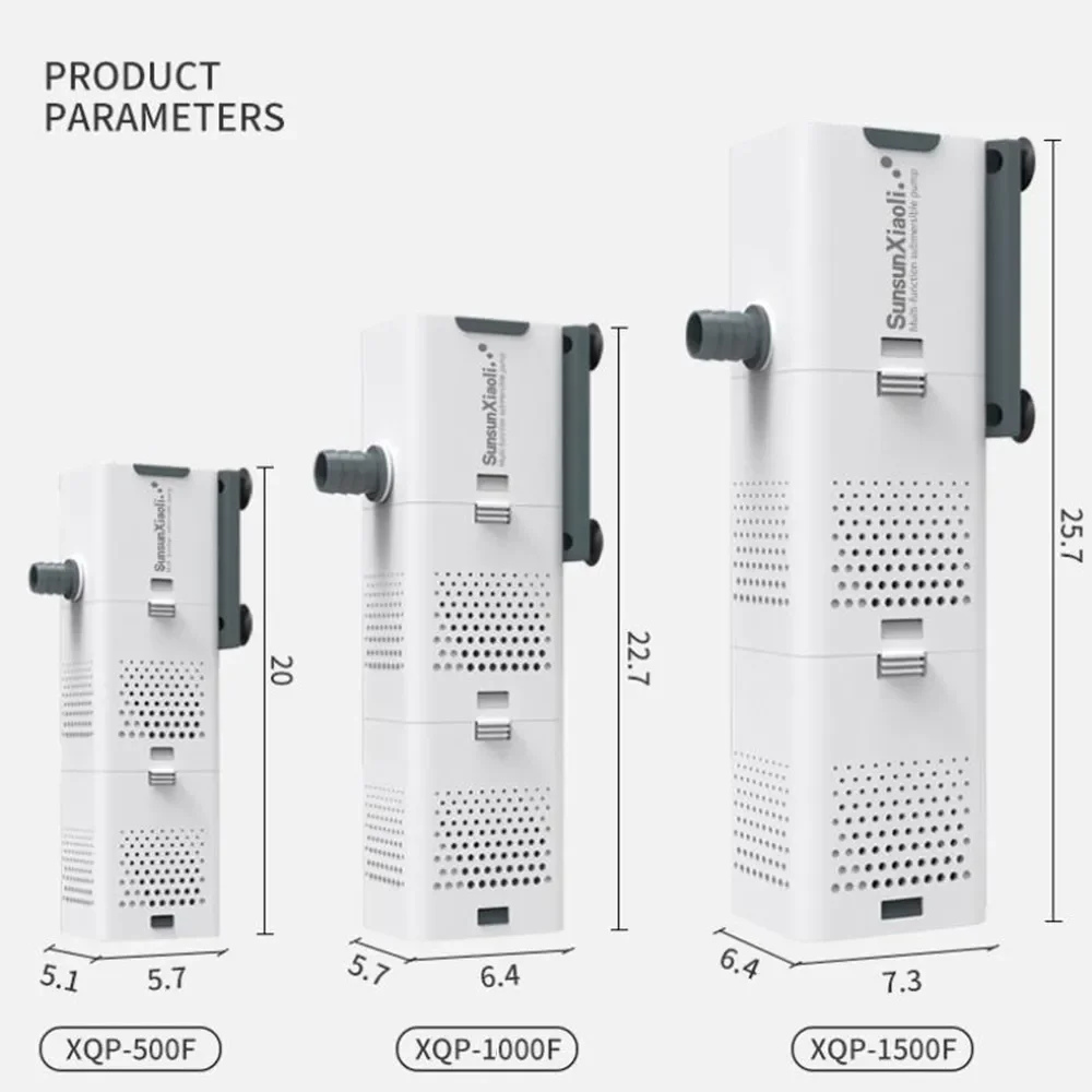 3 In 1 Aquarium Filter Pump Aq - Aquarium Fish Quarantine recension och pris