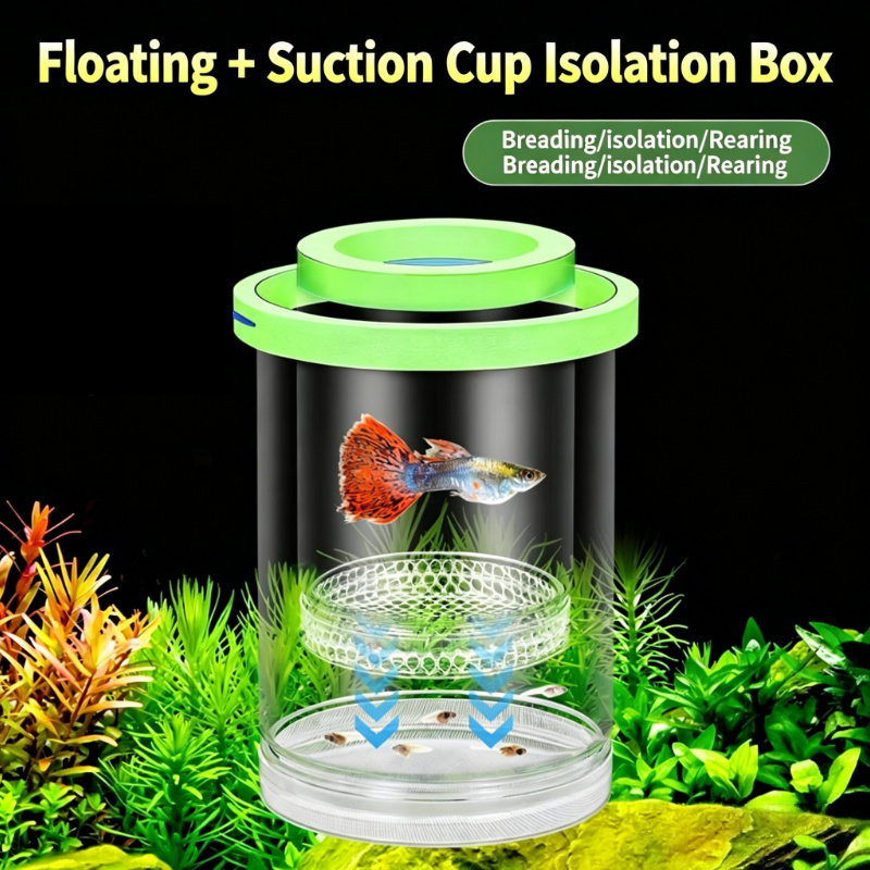 Transparent Floating Aquarium  - Aquarium Fish Betta recension och pris