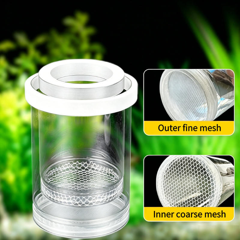 Transparent Floating Aquarium  - Aquarium Fish Betta recension och pris