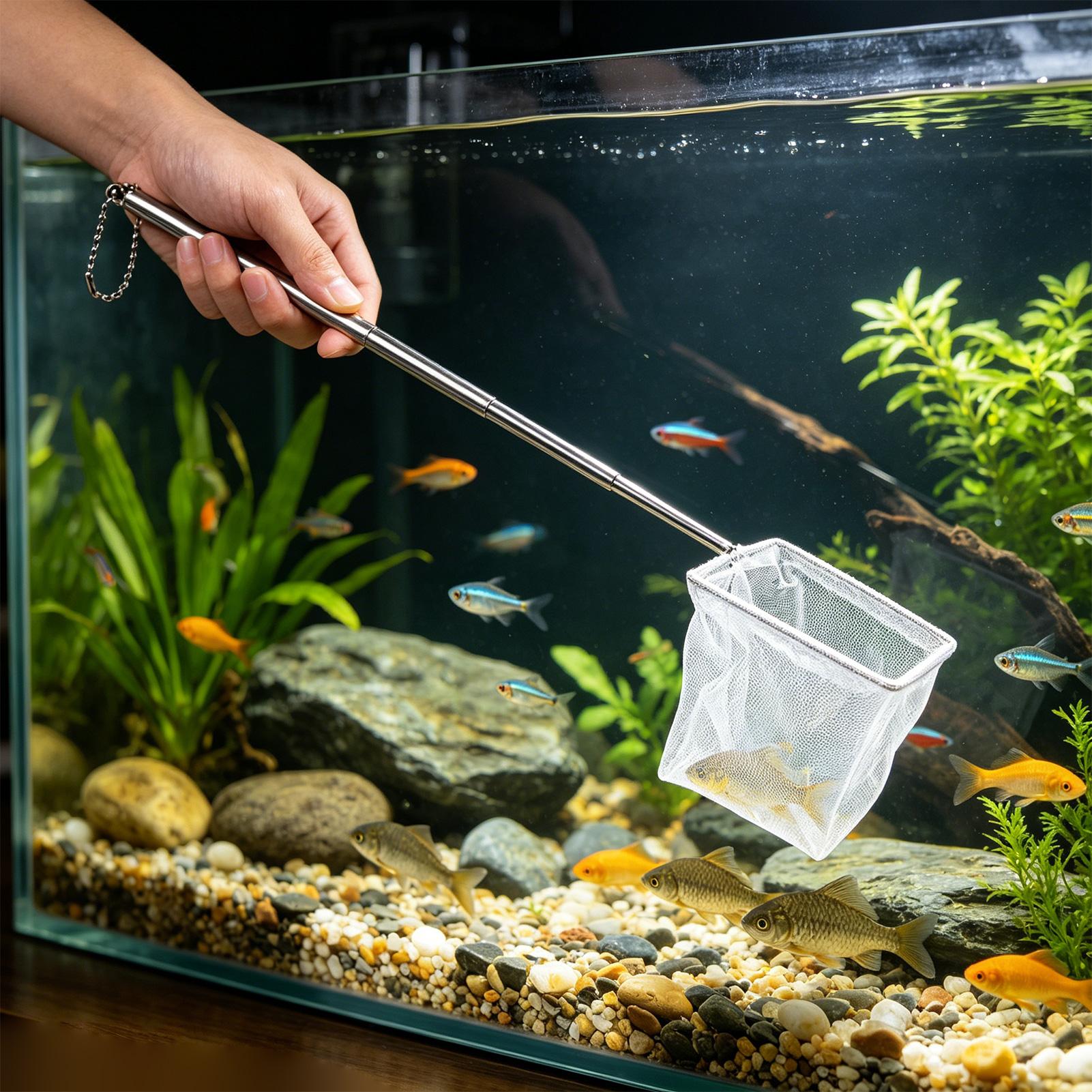 2pcs Small Fish Net Telescopic - Aquarium Fish Net Small recension och pris
