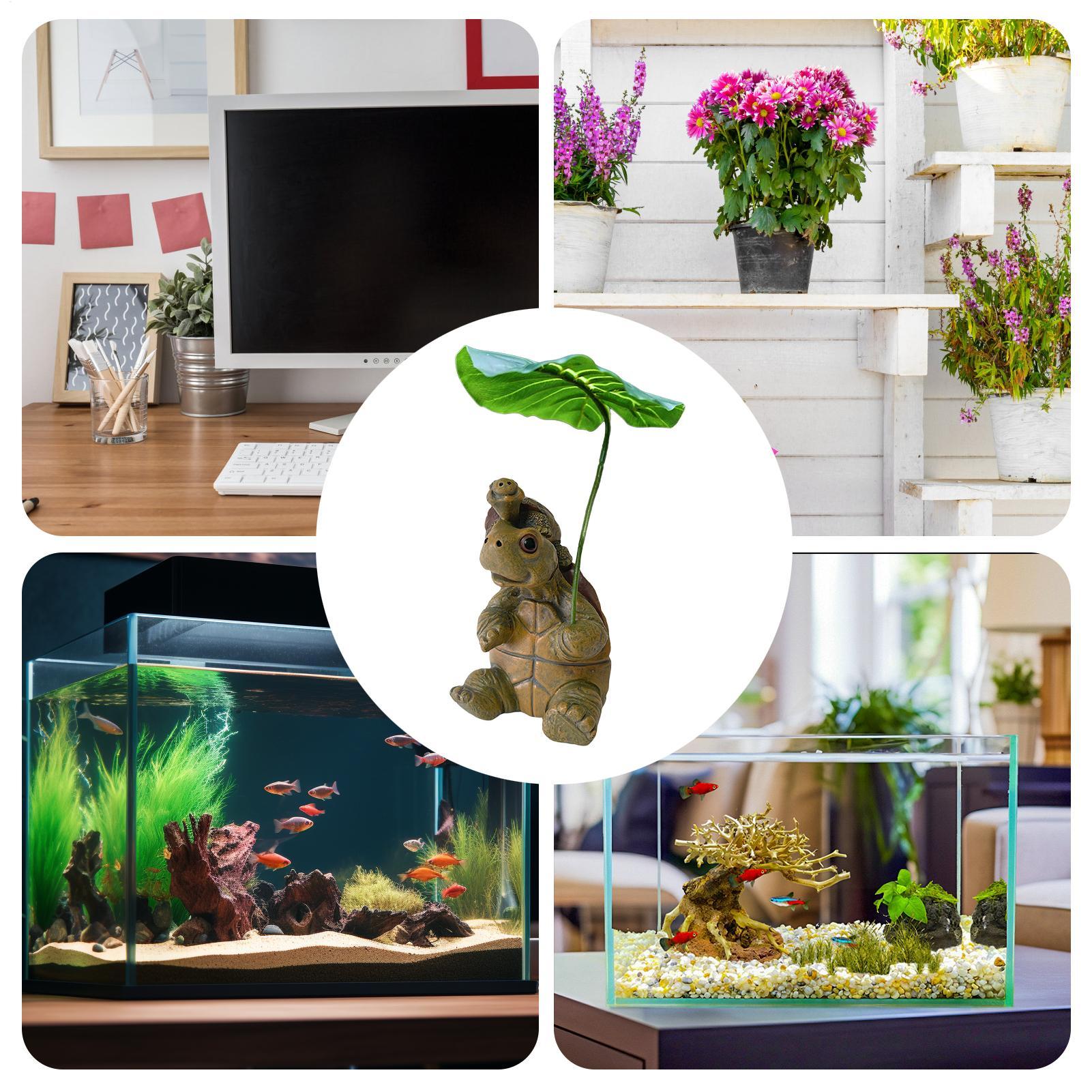 Turtle Figurine Fish Tank Deco - Aquarium Fish Home recension och pris