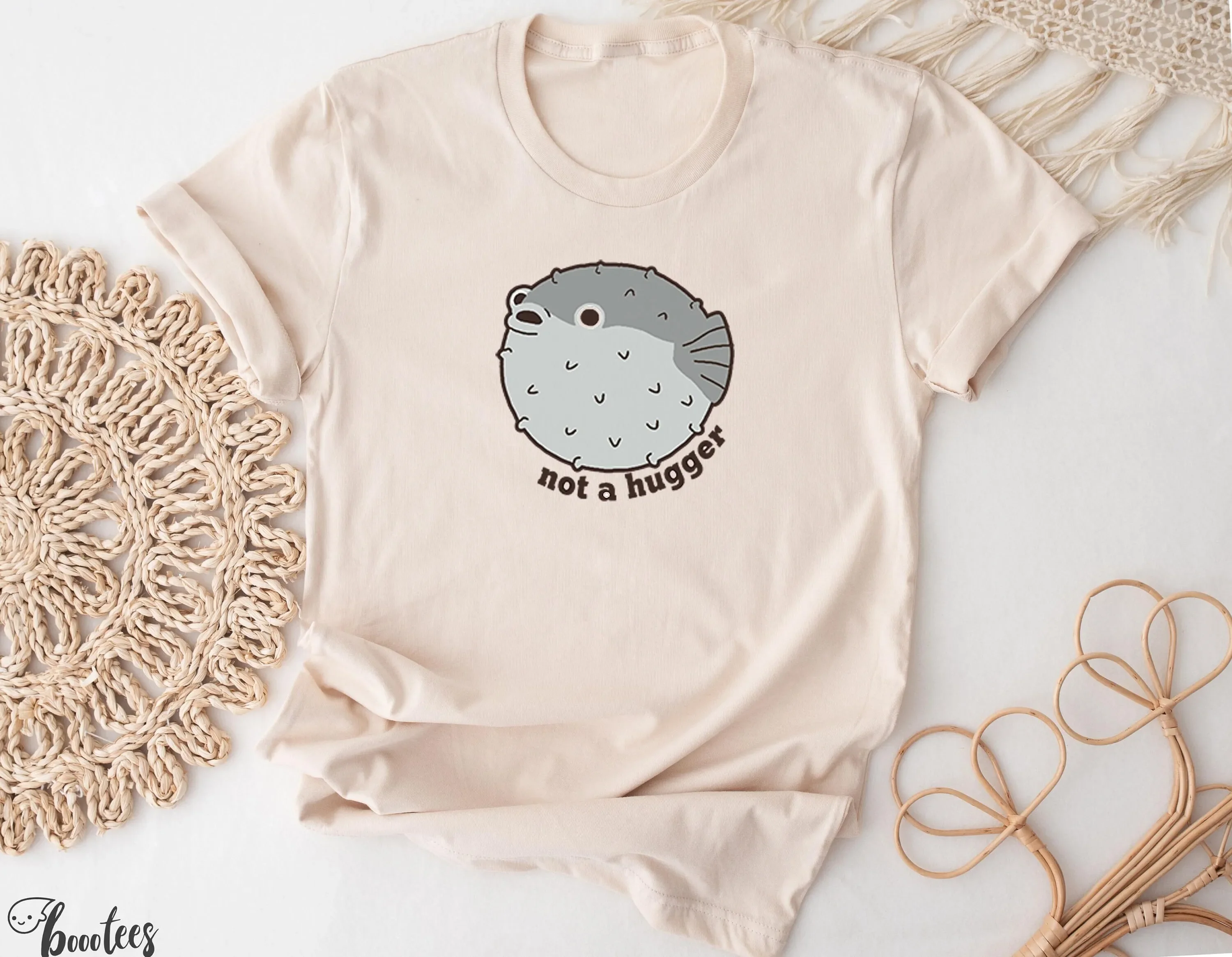 Not A Hugger T Shirt Funny Blo - Aquarium Fish Meme recension och pris