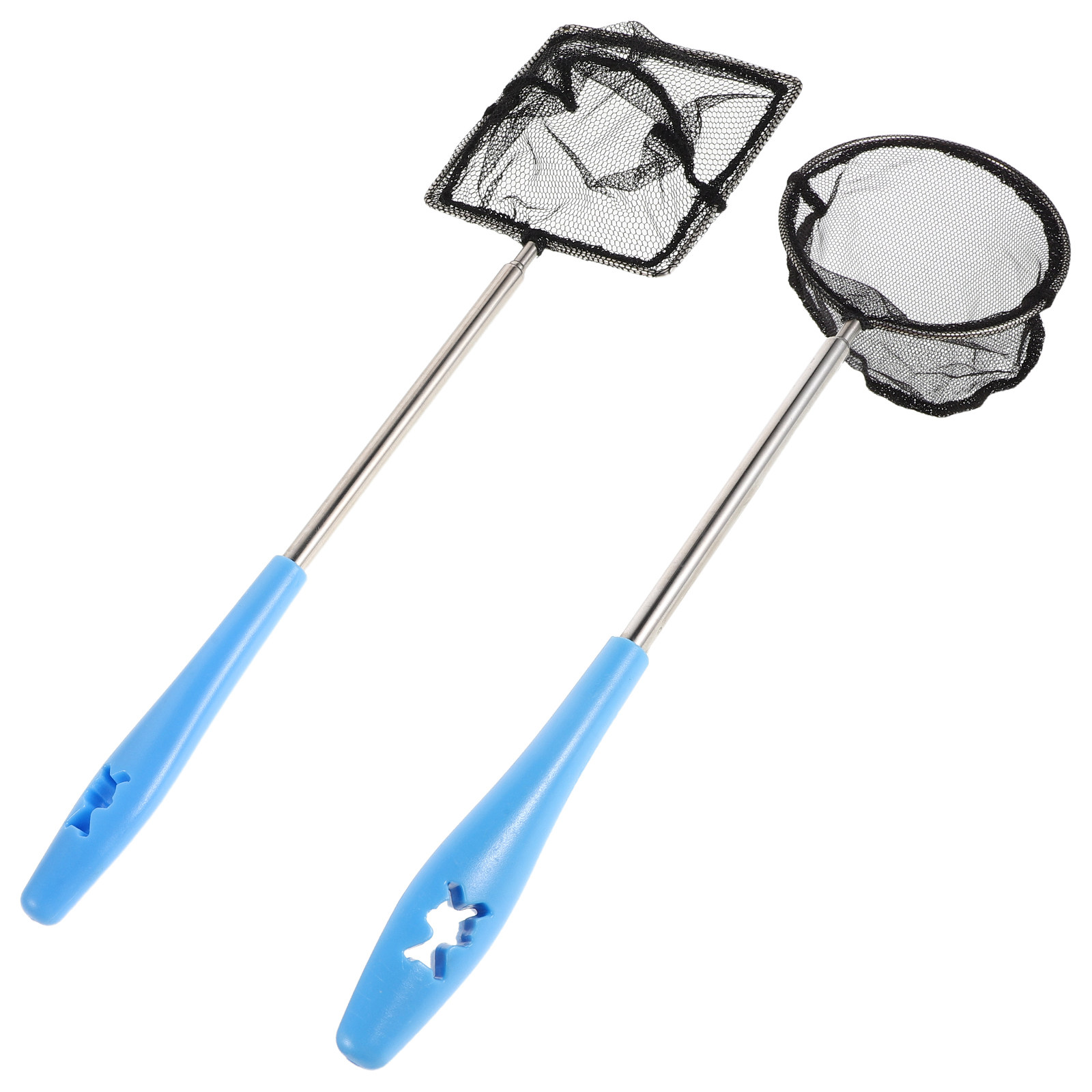 2Pcs Extendable Fish Scoop Net - Aquarium Fish Net Small recension och pris