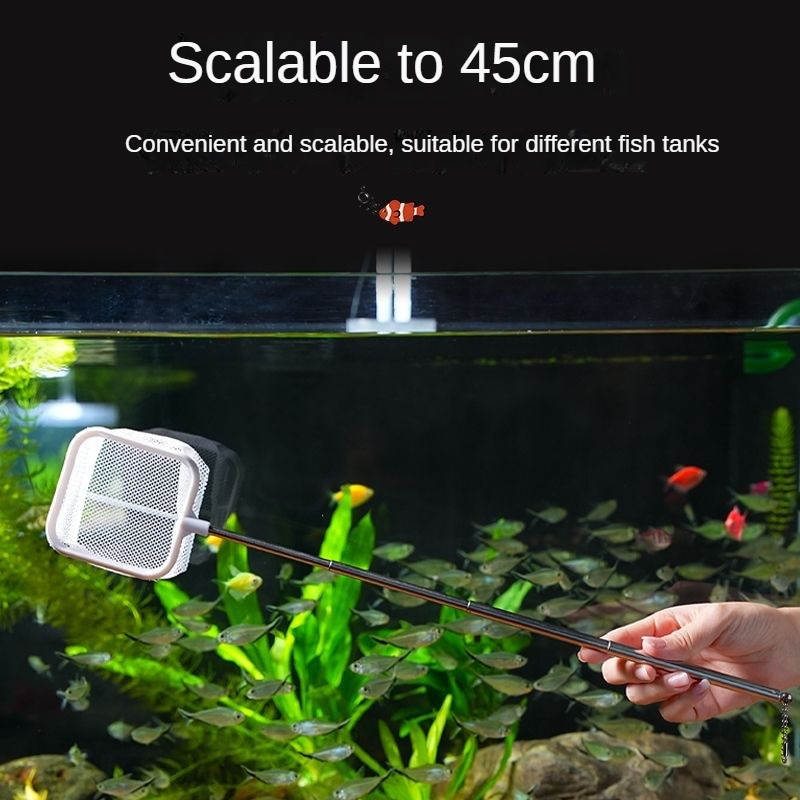Aquarium 3D Fish Fishing Net S - Aquarium Fish Net Small recension och pris