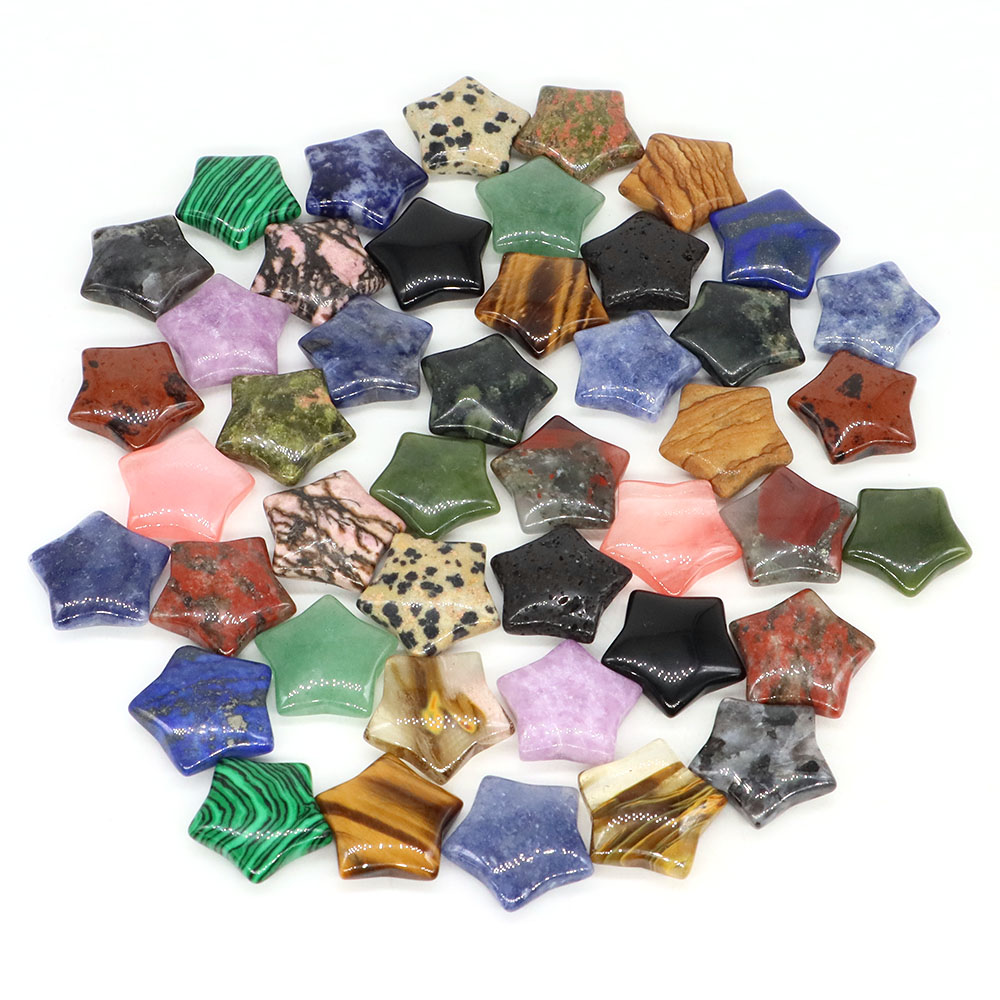 20mm Mini Star Natural Stones  - Aquarium Fish Names recension och pris