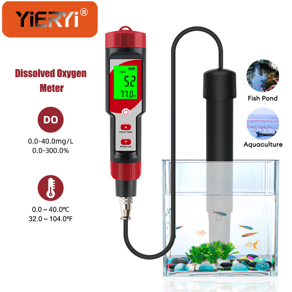 Dissolved Oxygen Meter for wat - Aquarium Fish Koi recension och pris