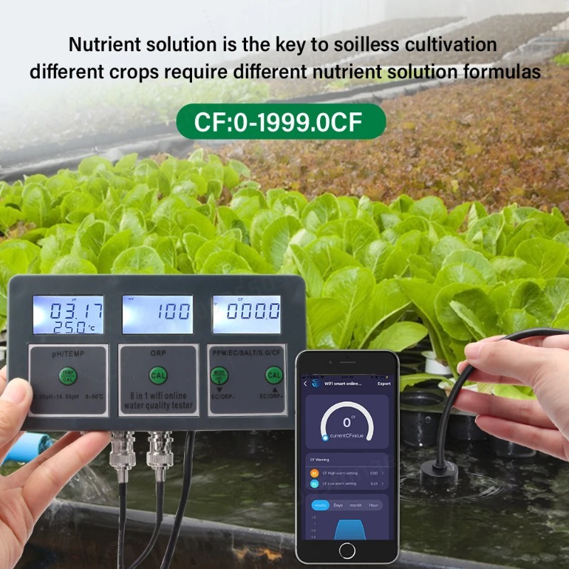 WiFi Digital PH ORP TDS EC Sal - Aquarium Fish Online recension och pris